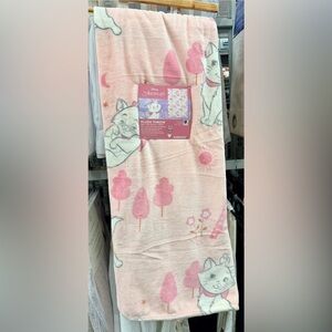 The aristocats disney  plush blanket throw